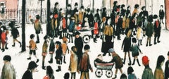 L.S. Lowry, Punch and Judy, S.P.21., from School Prints Ltd., 1947 (after)