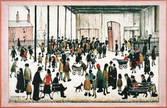 L.S. Lowry, Punch and Judy, S.P.21., from School Prints Ltd., 1947 (after)