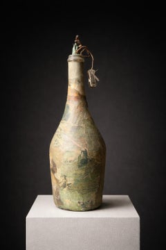 "Untitled Bottles" Laurence Vail, Dada, Surrealist, Modernist College Bottles