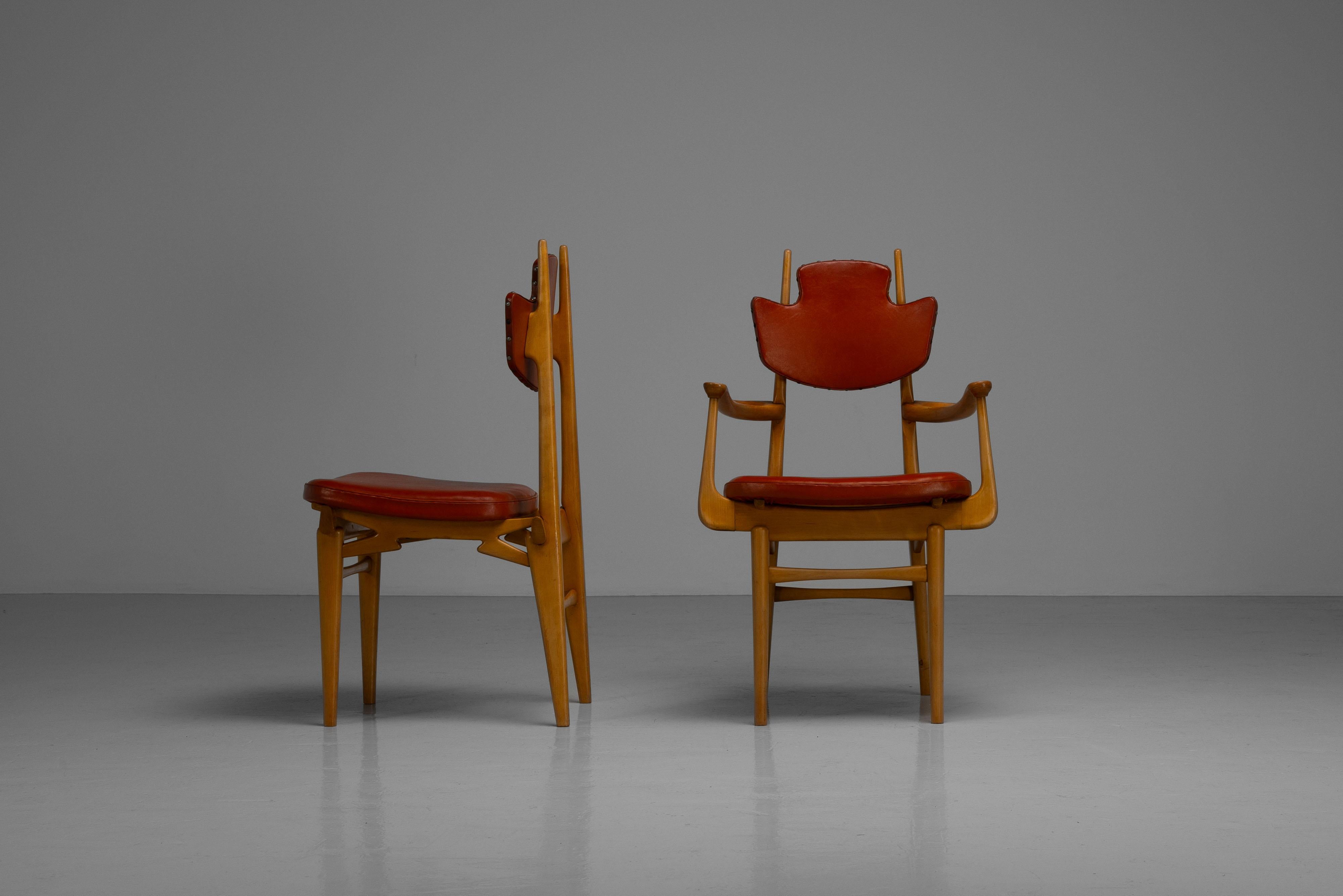 Ensemble de salle à manger Laurens Bisscheroux Pays-Bas 1956 en vente 11