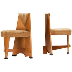 Beistellstühle aus Holz