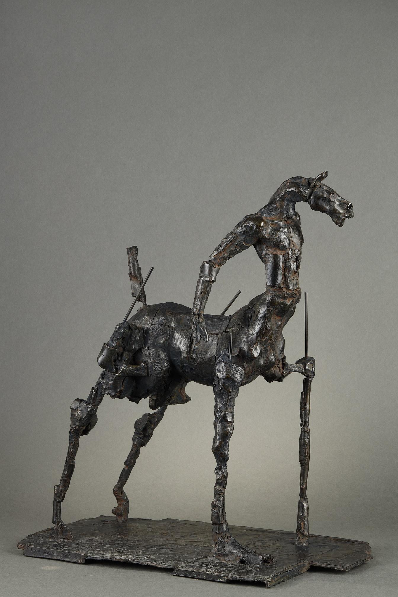 Laurent Belloni Figurative Sculpture - Centaur