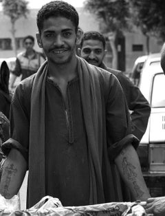 Copts 07 - Signed limited edition portrait print, Black white, Coptic Christians