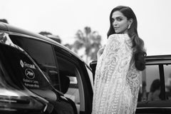 Deepika - Signed limited edition print, Black and white photography, Actress