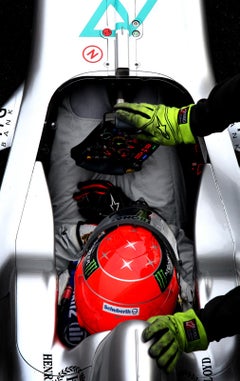 Last Dance 1 - Michael Schumacher Formula 1 Mercedes, Red,Still life photo, Race