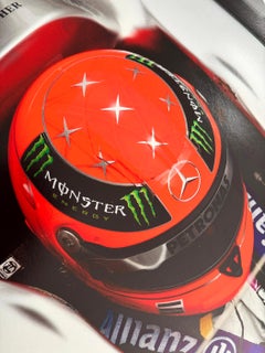 Last Dance 3- Michael Schumacher Formula 1 Mercedes, Red, Still life photo, Race