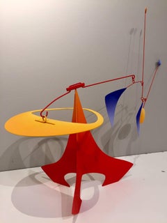 Pitch Hitter / Stabile/mobile steel and aluminum sculpture