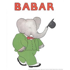 Laurent de Brunhoff 'Babar au Chapeau' 1991- Offset Lithograph