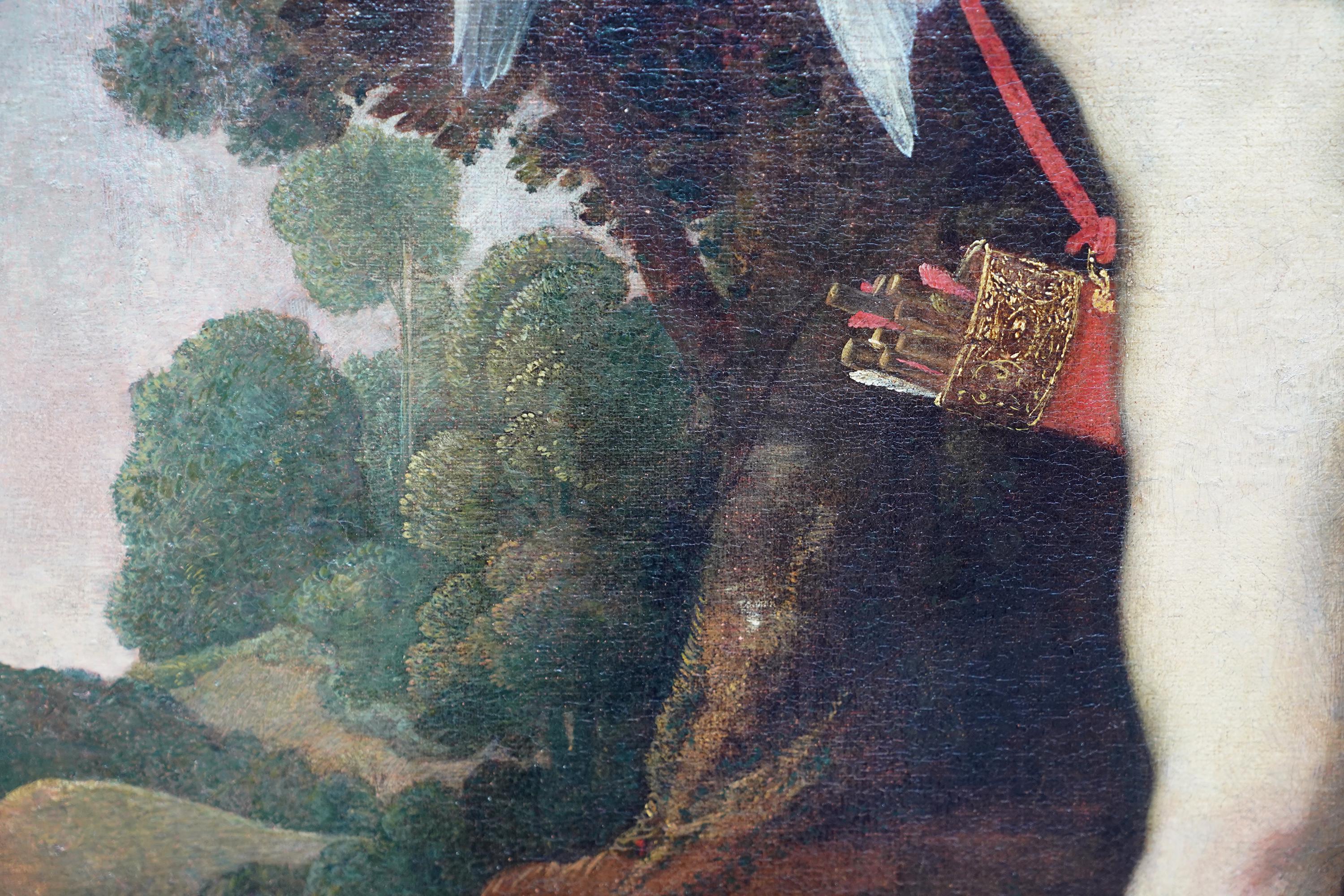 Porträt von spielenden Putten – Französisches Ölgemälde eines alten Meisters aus dem 17. Jahrhundert im Angebot 5