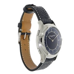 Laurent Ferrier Titanium Galet Traveller Limited Edition Self-winding Wristwatch