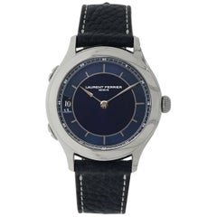 Laurent Ferrier Titanium Galet Traveller Limited Edition Self-winding Wristwatch