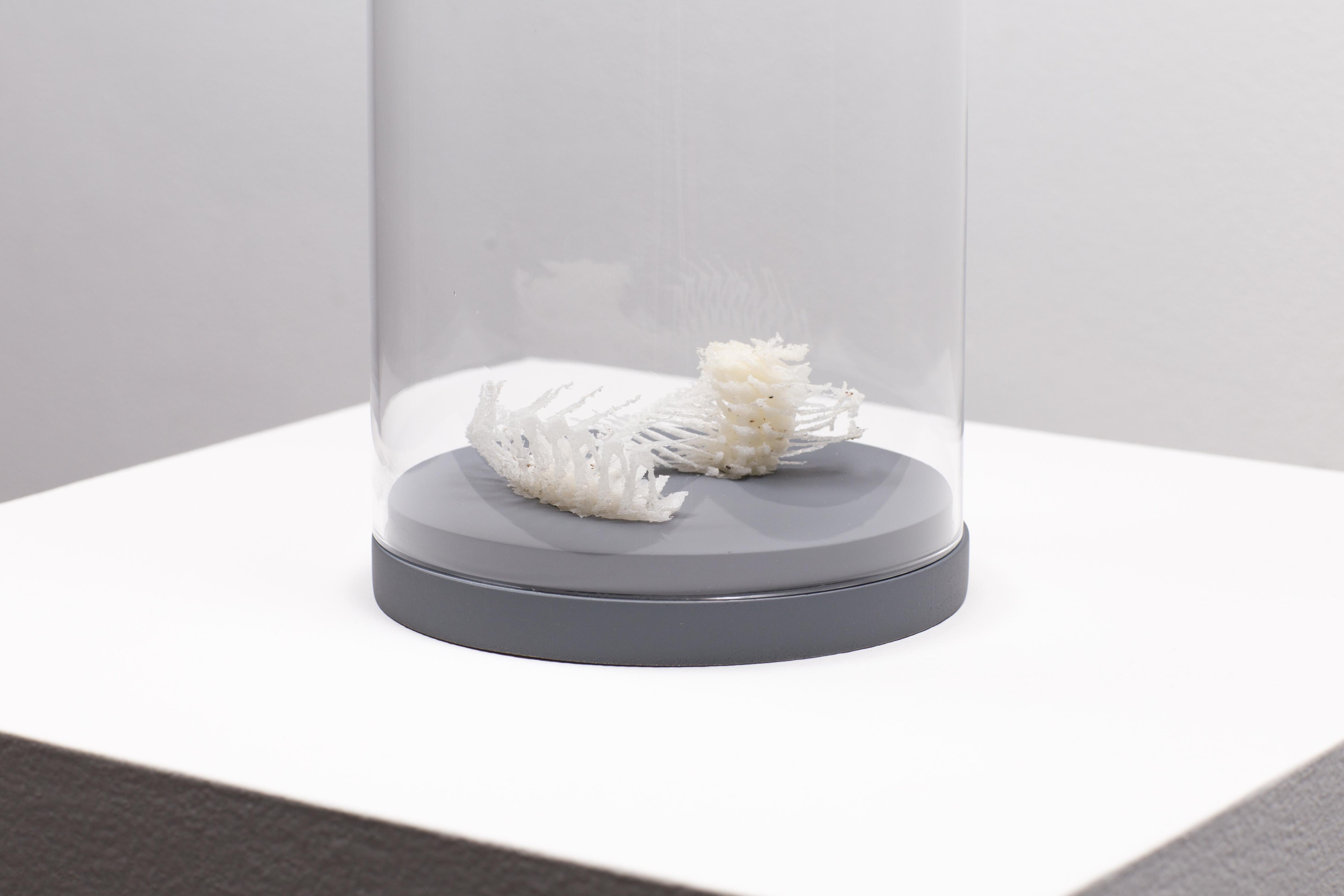 Ecofatto 3 - Abstract Sculpture Grigio di Laurent Lamarche