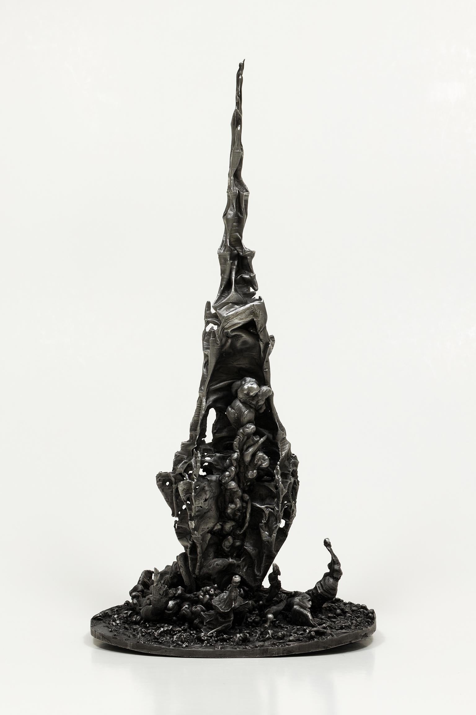 Empreinte extrinsèque 4 - Sculpture by Laurent Lamarche