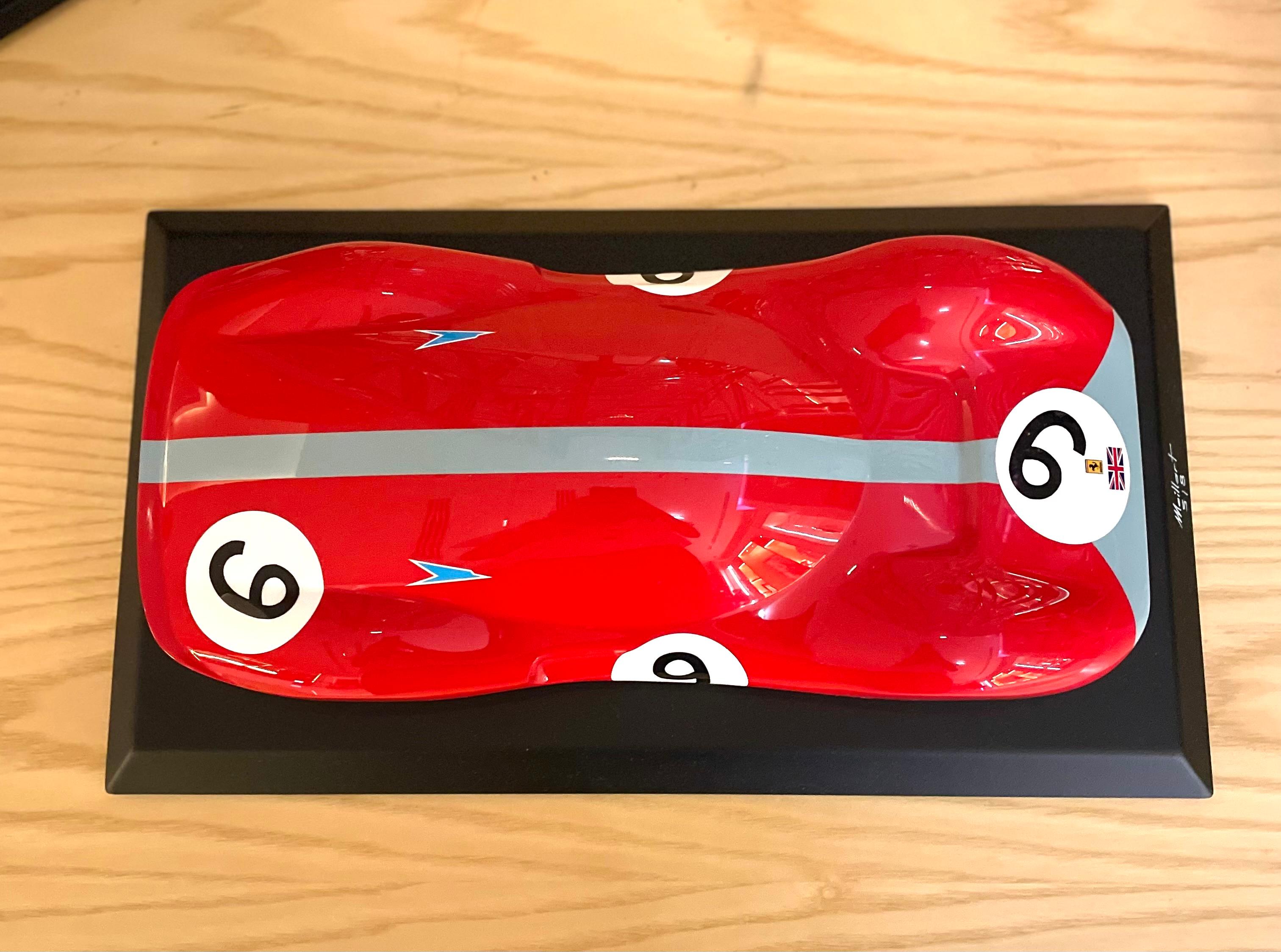 LAURENT MAILLART - Ferrari 330 P4, Rosso n9 in vendita 3