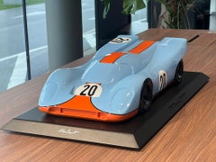 LAURENT MAILLART - Porsche 917, Blue & Red