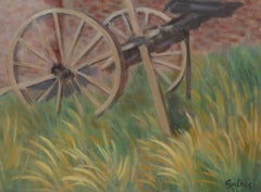 Coin De Ferme Saint Cyprien, Paesaggio dipinto da Laurent Marcel Salinas