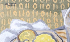 Lemon Still Life by Laurent Marcel Salinas 1949