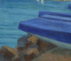 Les Lecques, Seascape and Boats, Laurent Marcel Salinas