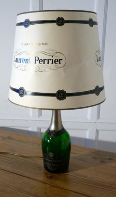 Laurent Perrier Champagne Cuveé Grand Siecle Black Lable Advertising Table Lamp