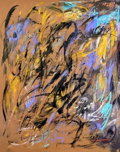 Brown wind, Painting, Oil on Canvas