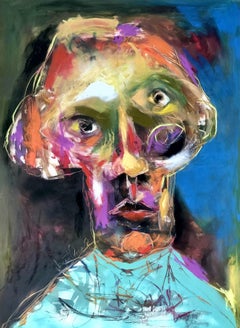 Doctor Covid, Painting, Oil on Canvas