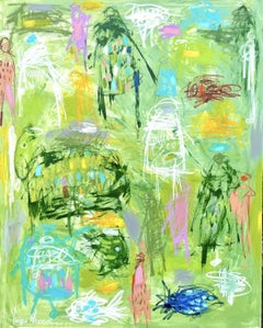 Fishing with dynamite, Painting, Oil on Canvas