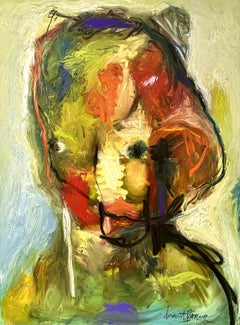 "J'ai fais une betise", Painting, Oil on Canvas