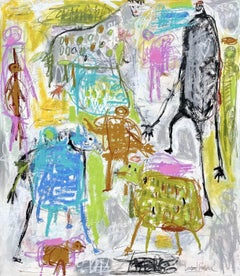 La ballade de printemps, Painting, Oil on Canvas