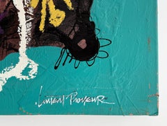 Le Jongleur (huge original painting on canvas)