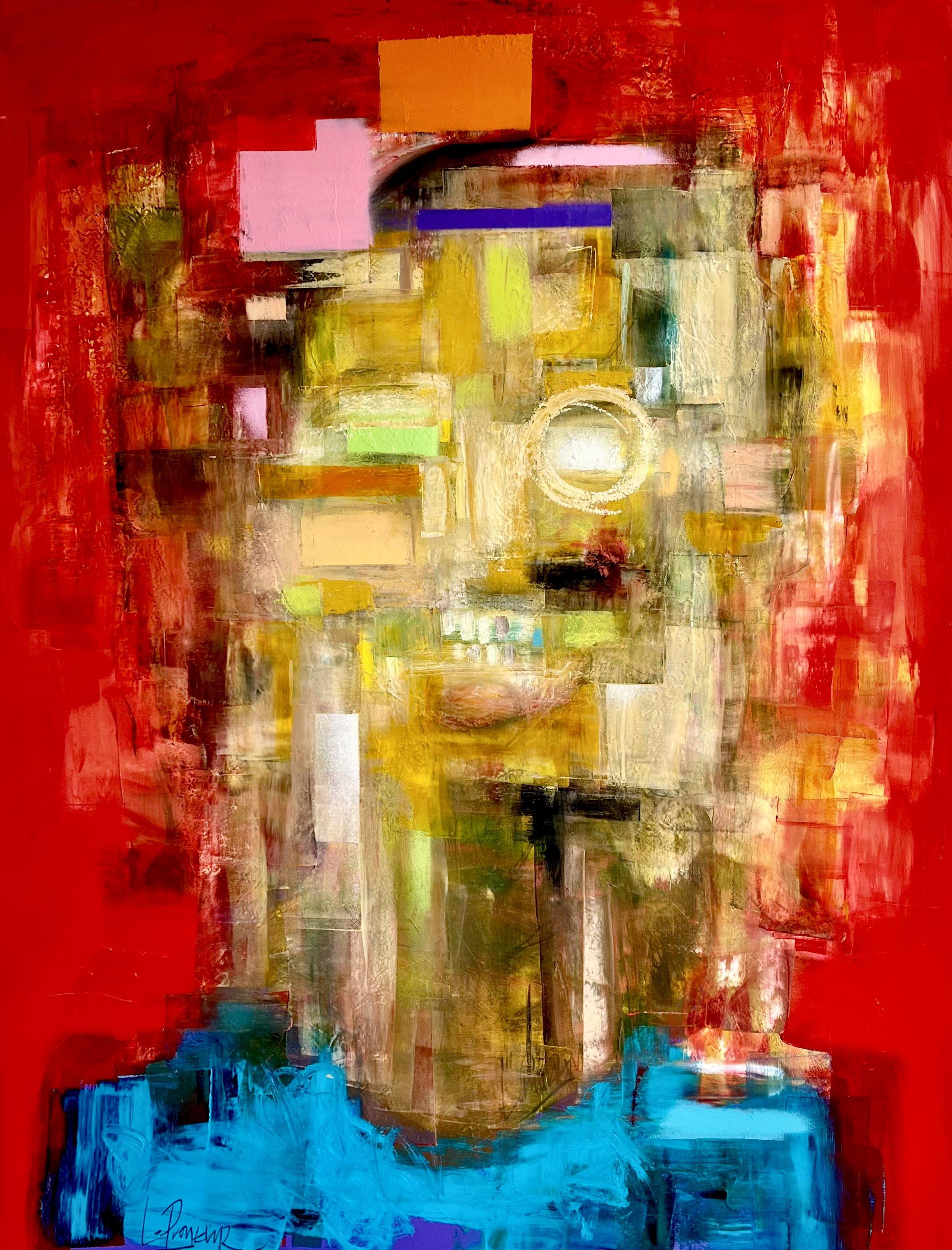 Mrs Applepie, the most annoying women in the entire universe. :: Painting :: Expressionism :: This piece comes with an official certificate of authenticity signed by the artist :: Ready to Hang: Yes :: Signed: Yes :: Signature Location: Front ::