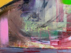 Picture of a Zombie (huge original painting on canvas)