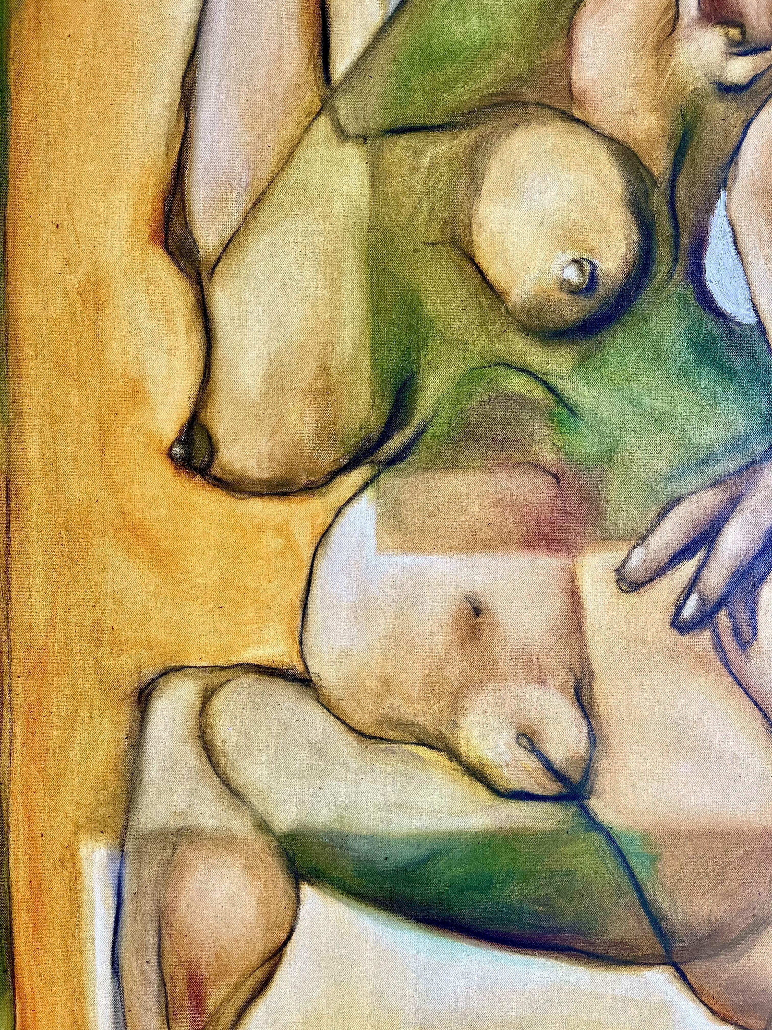 Intrappolato nella quiete di un tempo inesorabile,  Un'anima sospesa, congelata nel suo massimo splendore.  I giorni passano come ombre, senza lasciare traccia,  Perso nel vuoto, confinato in un unico luogo.  Desiderio di fuga, desiderio di