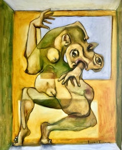 La mossa impossibile, Pittura, Olio su tela
