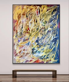 Sta calando la notte, Dipinto, Olio su tela