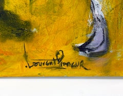 The Yellow Beast (huge original painting on canvas)