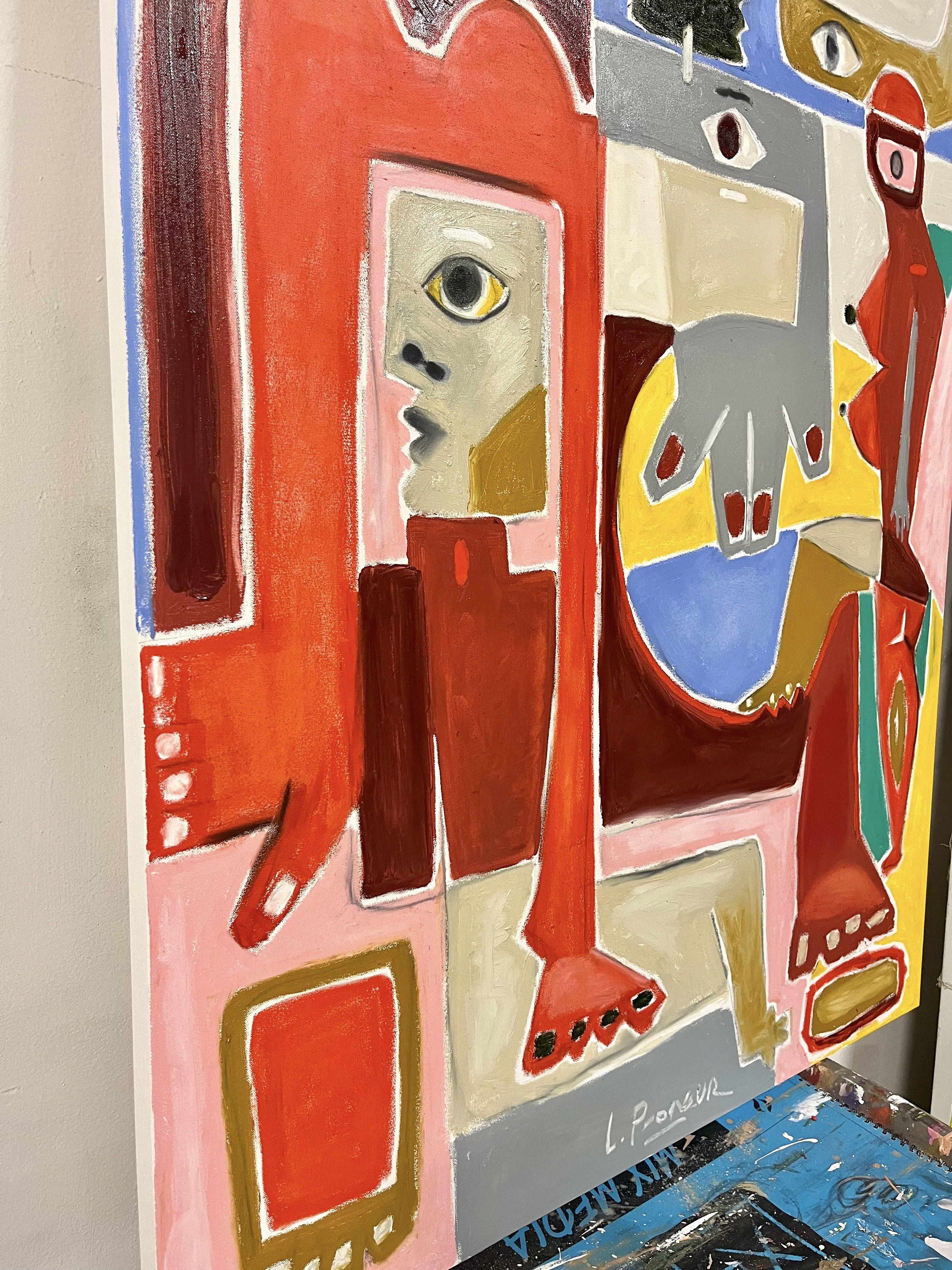 Homenaje a Françoise, Pintura, Óleo sobre lienzo en venta 1