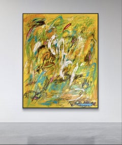 Tendenze gialle, Pittura, Olio su tela
