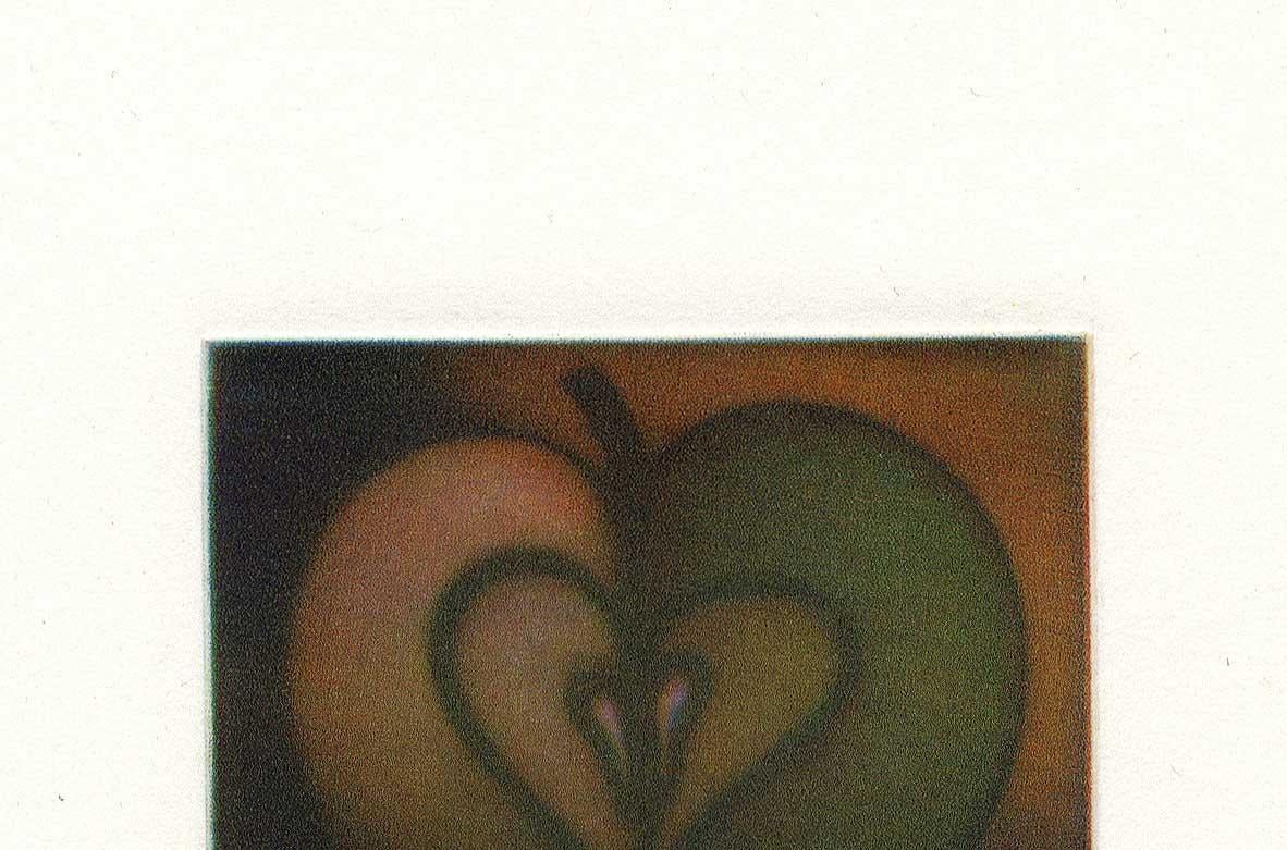 Coeur de Pomme (Heart of Apple) - Print by Laurent Schkolnyk