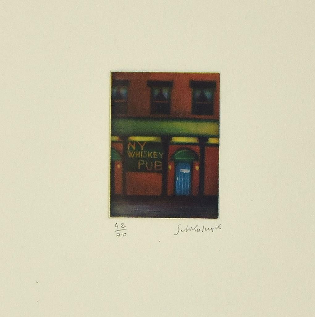 Composition is an original Contemporary artwork realized by Laurent Schkolnyk (Paris, 1953). 

Original Etching on paper. 

Passepartout is included (cm 60 x 40). 

Hand-signed and numbered on the lower margin in pencil: 42/70 Schkolnyk.

Edition of