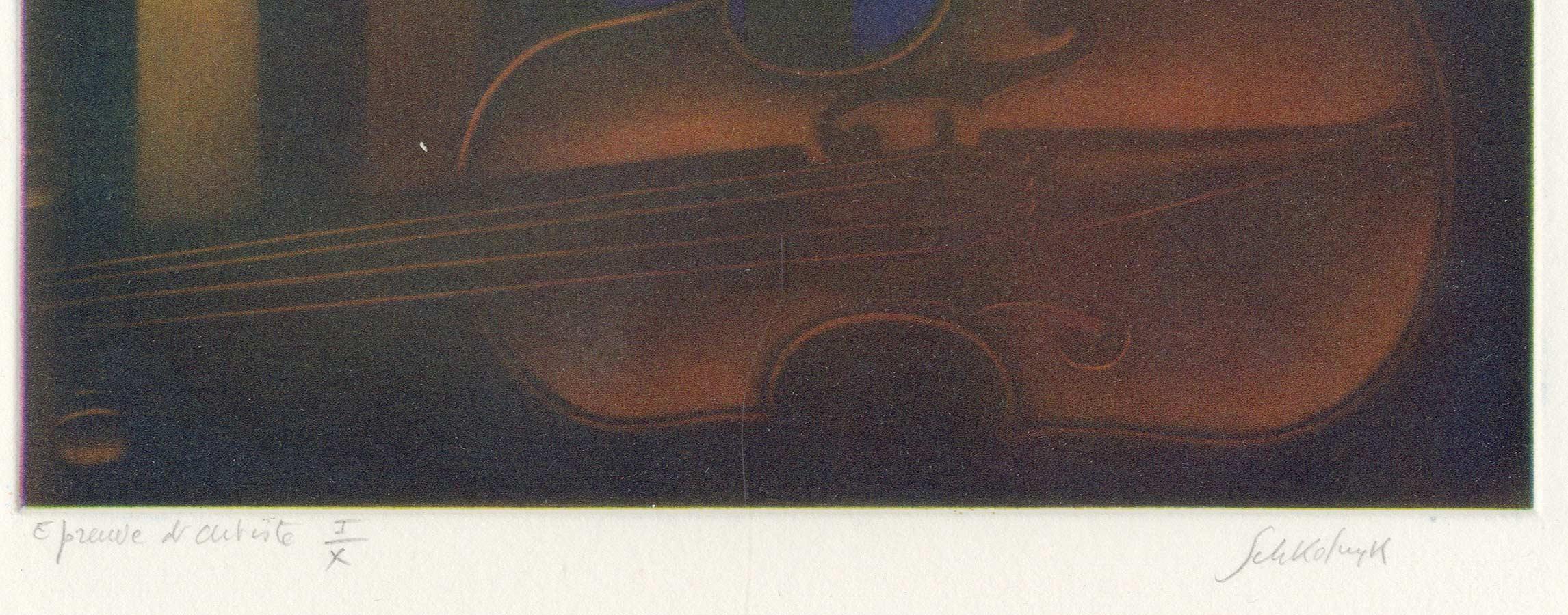 HOMAGE TO VIVALDI - Print by Laurent Schkolnyk