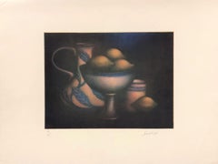 "Limonade" Limited Edition Serigraph (16/80) Pencil-signed Still Life Lemons