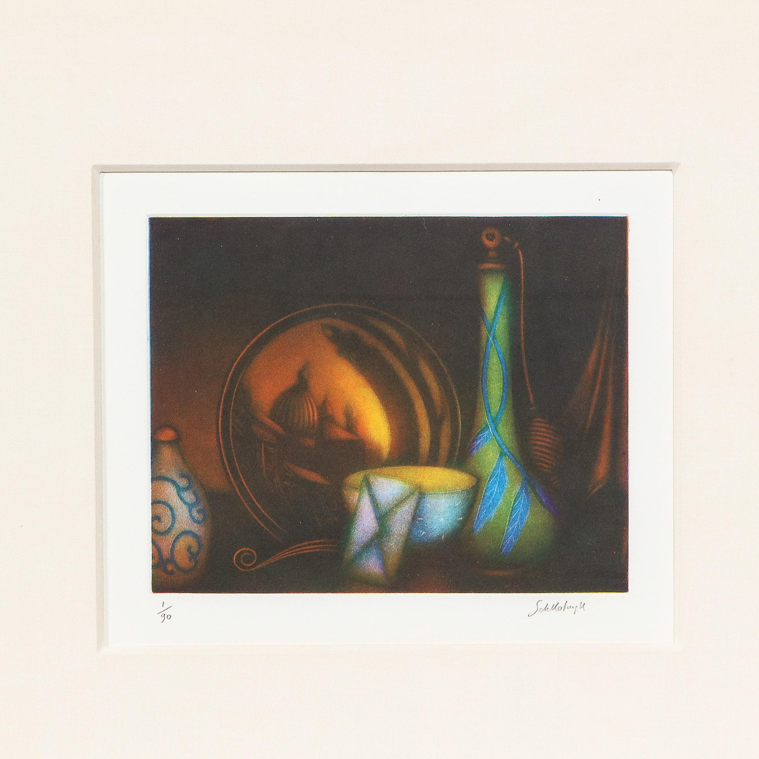 Untitled Symbolic French Still Life by Laurent Schkolnyk  For Sale 2