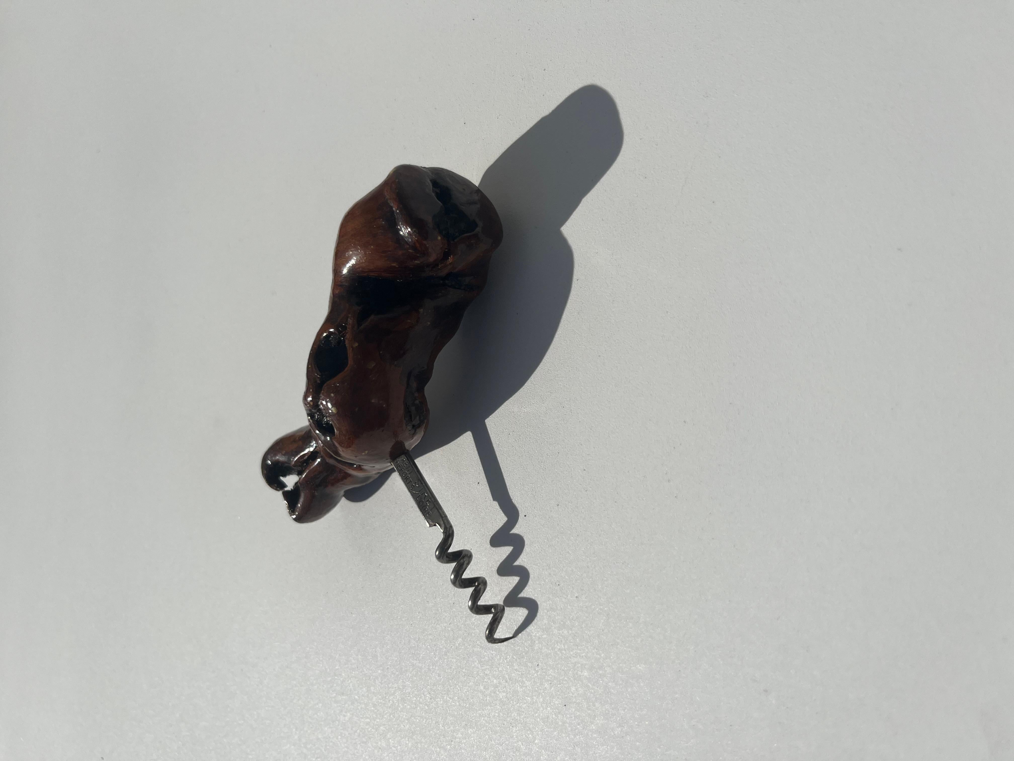 Laurent Siret, French Burlwood Cork Screw, France For Sale 1