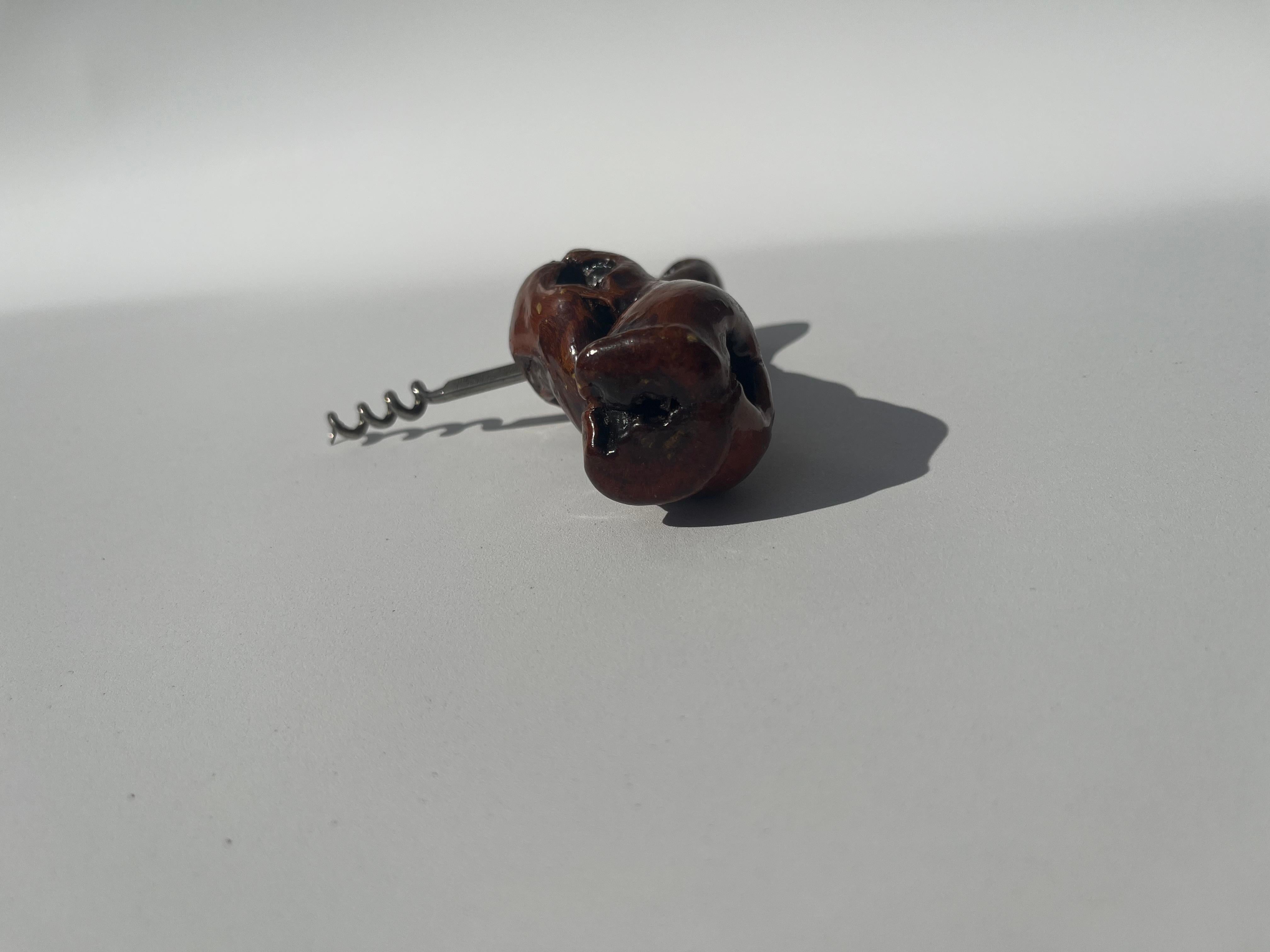 Laurent Siret, French Burlwood Cork Screw, France For Sale 2
