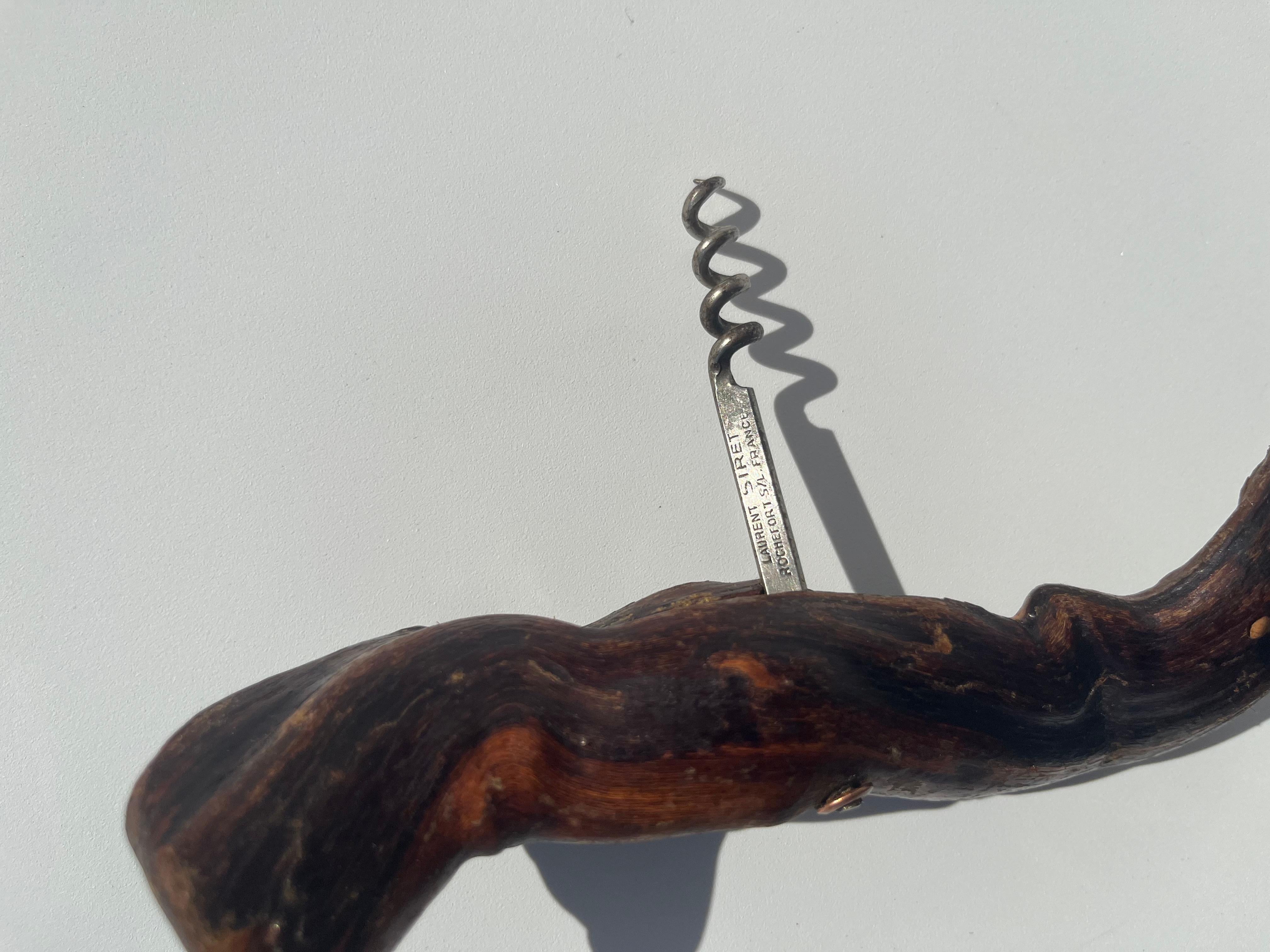 Laurent Siret, French Burlwood Cork Screw, France For Sale 2