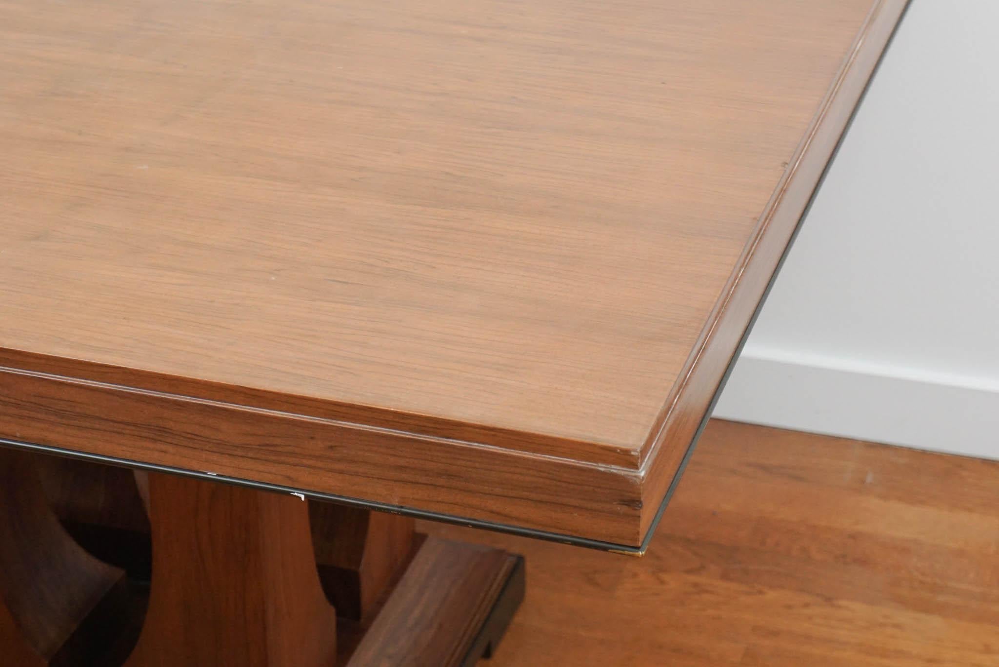Italian Laurent Square Dining Table by Donghia For Sale