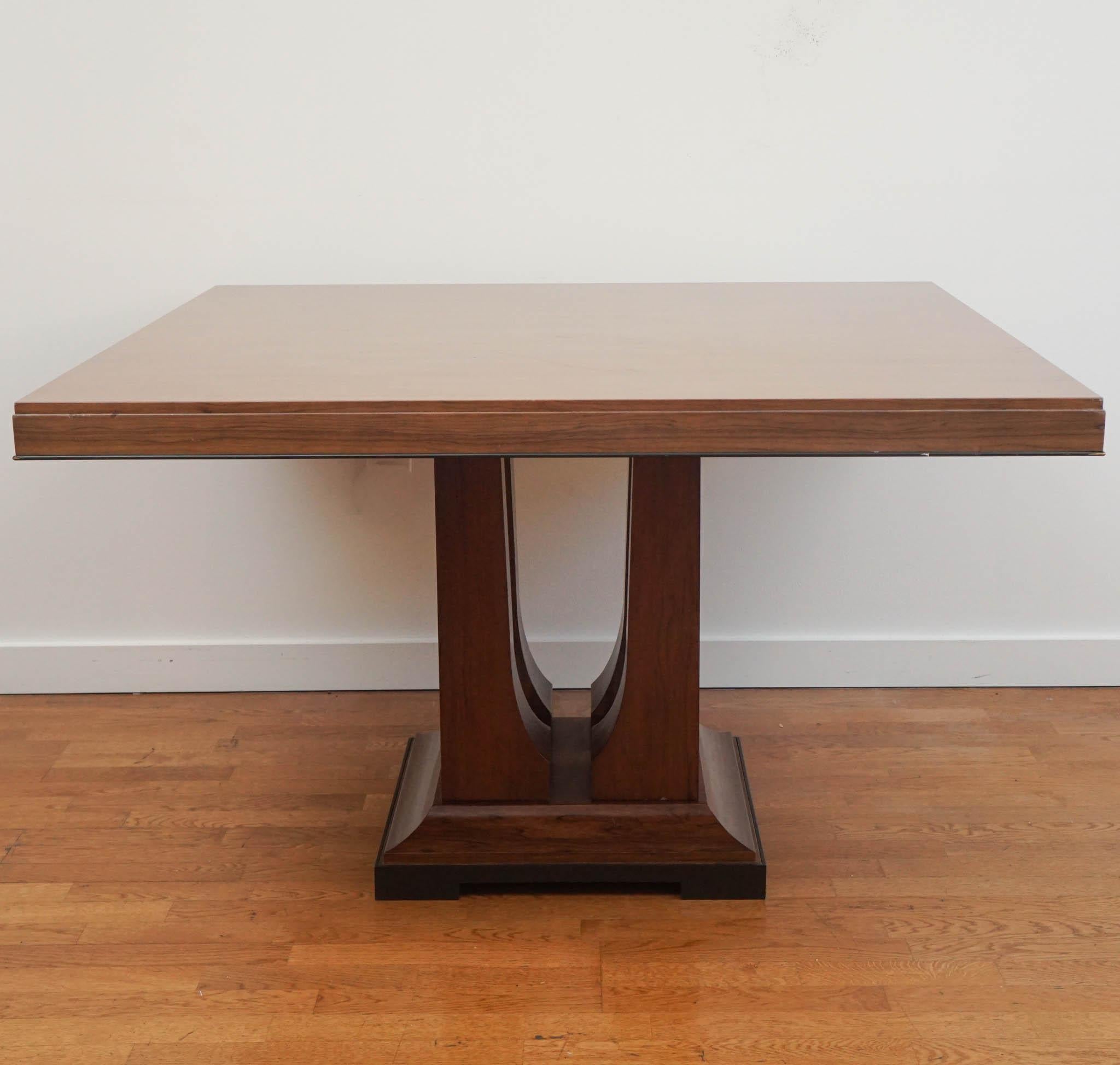 Laurent Square Dining Table by Donghia For Sale 1
