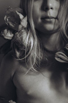 “Girl with flowers” Fine Art Photography Limited Edition Print of 1