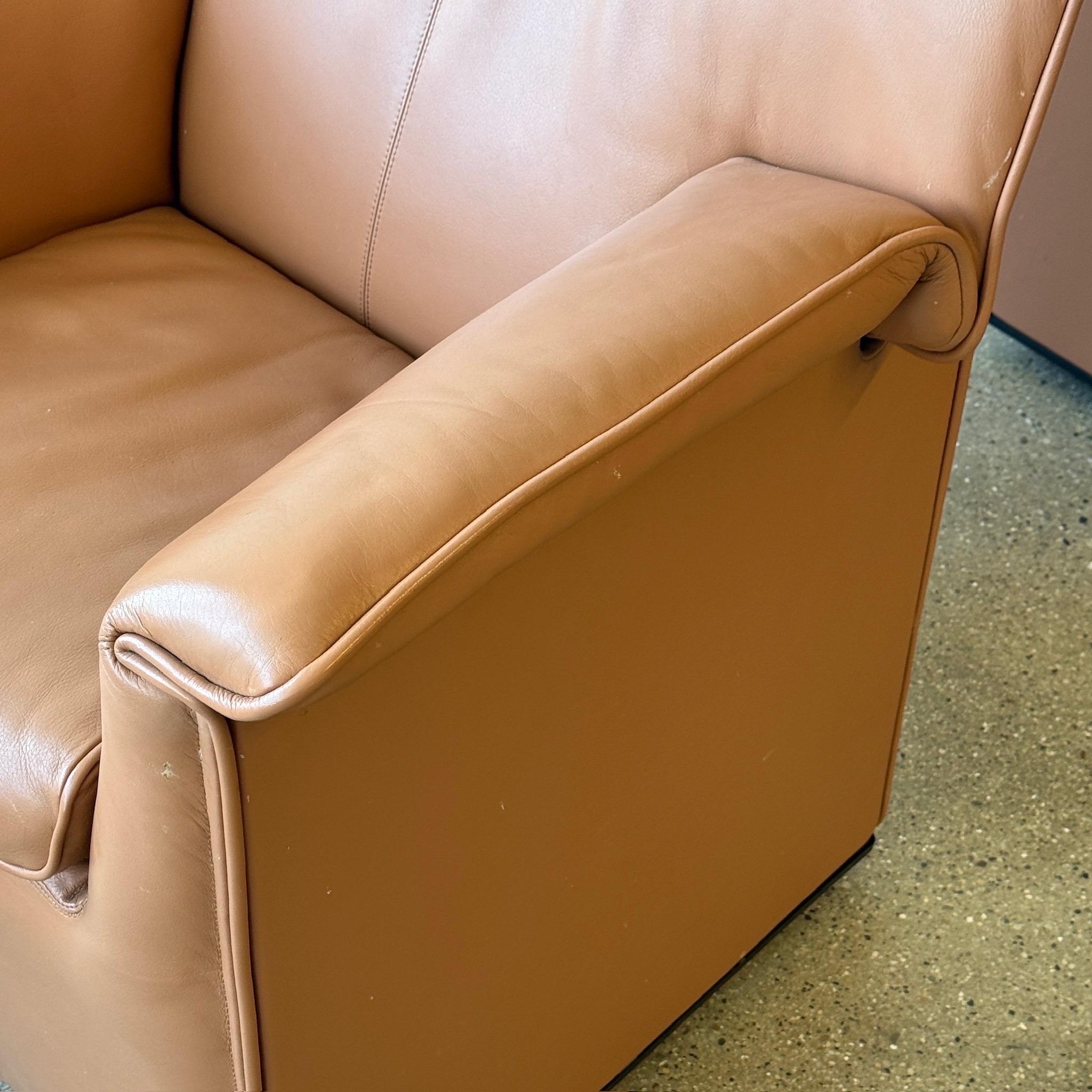 Italian Lauriana Chairs by Afra + Tobia Scarpa for B&B Italia For Sale