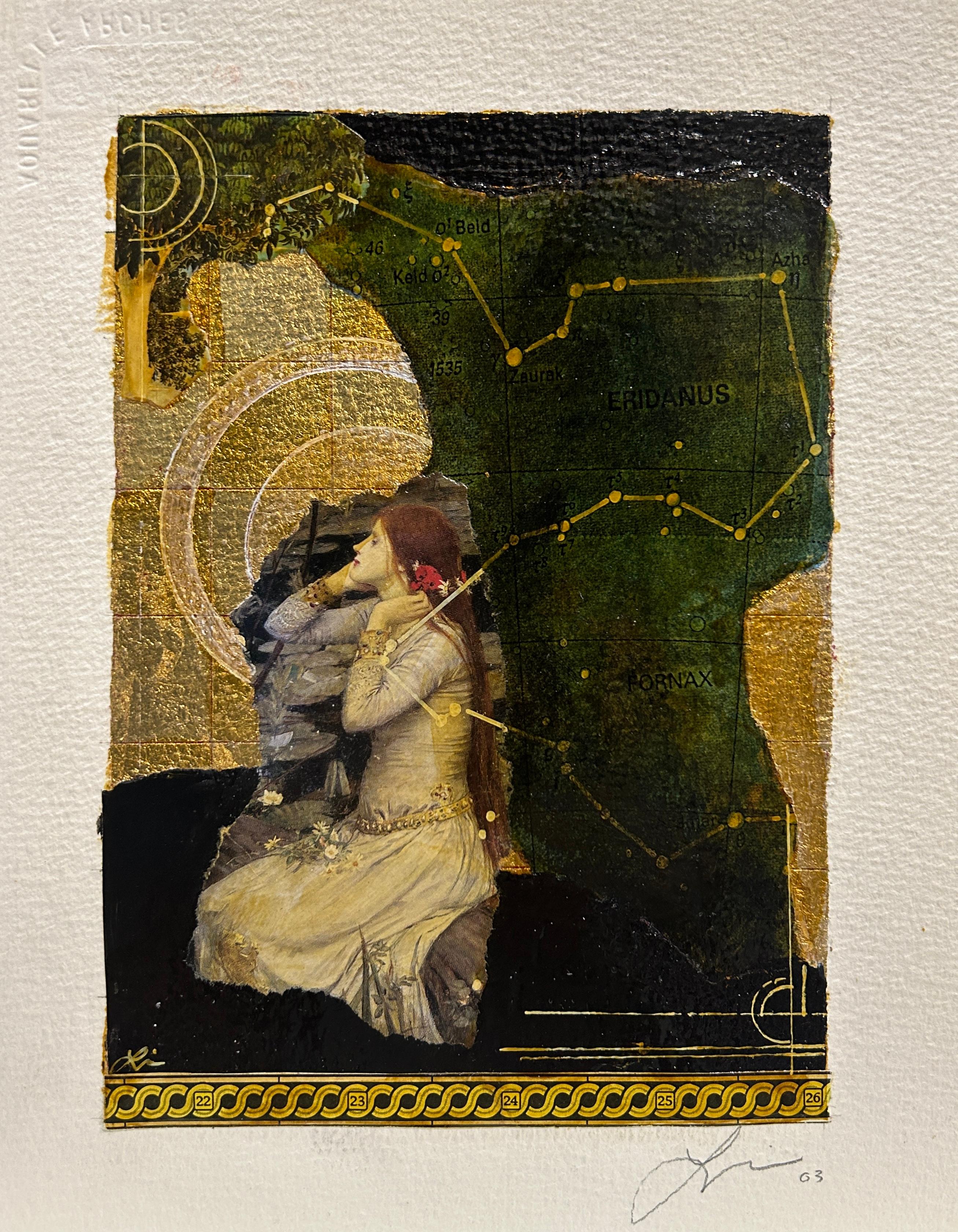 The River - Mixed Media Art by Laurice Kilgour
